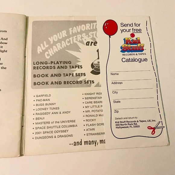 Vintage 1985 My Little Pony The Magic Rainbow Read Along Book Only No Record - Picture 14 of 15